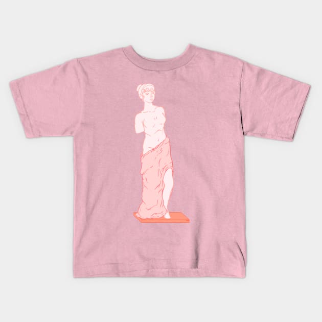 Alrighty Aphrodite Kids T-Shirt by BottledUpShips